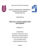 TOPOGRAFIA PRACTICA 2: PUNTOS VISIBLES PERO INACCESIBLES
