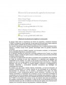 Efectos de la estructura de capital en la innovación