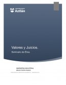 Como aplica en mi vida cotidiana los valores y los juicios