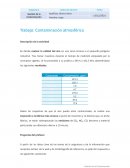 Contaminación atmosférica