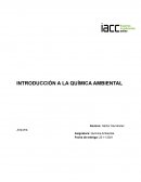 INTRODUCCIÓN A LA QUÍMICA AMBIENTAL