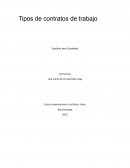 Tipos de contratos de trabajo
