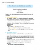 Oraciones compuestas