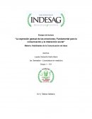 La expresión gestual de las emociones; Fundamental para la comunicación y la interacción social