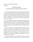Una mirada critica frente a la sociedad “antivacunas” y el Covid-19