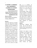 ESTRÉS Y ANSIEDAD EN JOVENES UNIVERSITARIOS