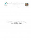 Acondicionamiento de un aula de conferencia para el uso adecuado de los docentes como motivación de su jornada laboral extracurricular