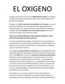 El Oxigeno