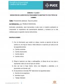 Pensamiento abstracto, Tipos de cambio