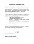 Presentación “Aplicando las leyes”