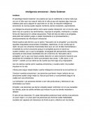 Inteligencia emocional – Dania Goleman