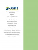 Matriz FODA y Alternativas Estrategicas