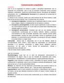 Comunicación Lingüística. La lectura