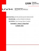 INTELIGENCIAS DE NEGOCIOS