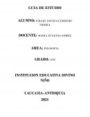GUIA DE ESTUDIO FILOSOFIA