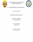 Anuncio de reclutamiento. Administración de recursos humanos