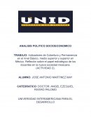 ANALISIS POLITICO SOCIOECONOMICO