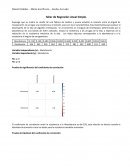 Taller de Regresión Lineal Simple