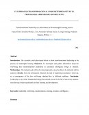 EL LIDERAZGO TRANSFORMACIONAL COMO DETERMINANTE EN EL PROCESO DEL APRENDIZAJE SIGNIFICATIVO