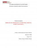 Problemas de aprendizaje causados por la dislexia en primaria