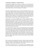 La involucion del desarrollo