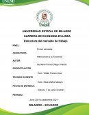 Estructura del mercado de trabajo