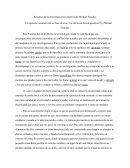 Resumen de la descomposición eléctrica de Michael Faraday