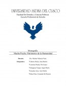 Machu Picchu: Patrimonio de la Humanidad