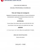 Adaptación del organismo administrativo en el marco de licencia de funcionamiento y reactivación económica frente al Covid-19 en Chiclayo