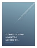 CASO DEL LABORATORIO FARMACÉUTICO