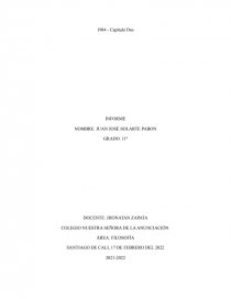 1984 - informe. Página 1
