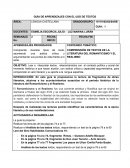 COMPRENSIÓN DE TEXTOS DE LA LITERATURA DEL ROMANTICISMO Y EL REALISMO