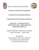 LABORATORIO DE BIOQUIMICA MÉDICA 2