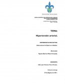 Hipertensión arterial