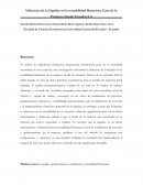 Influencia de la liquidez en la rentabilidad financiera: Caso de la Empresa Nestlé Ecuador S.A