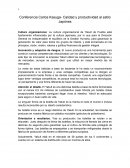 Conferencia Carlos Kasuga- Calidad y productividad al estilo Japónes