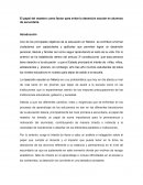 El papel del maestro como factor para evitar la deserción escolar en alumnos de secundaria