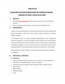 EVALUACIÓN DE ACCIÓN CONSERVADORA DEL SORBATO DE POTASIO, BENZOATO DE SODIO Y BISULFITO DE SODIO
