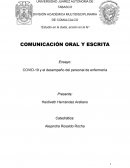 COVID-19 y el desempeño del personal de enfermería