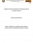 ESTUDIO Y DISEÑO PARA LA CONSTRUCCIÓN DEL CENTRO DE ACOPIO DE CAFÉ DE LA PARROQUIA SAN MIGUEL DE CONCHAY