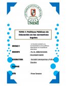 CONTRIBUCIONES DE LOS ORGANISMOS MUNDIALES VINCULADOS A LAS POLÍTICAS EDUCATIVAS EN EL ECUADOR