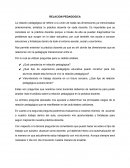 RELACION PEDAGOGICA