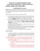 ECONOMÍA INTERNACIONAL – COMERCIO INTERNACIONAL