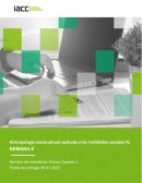 ANTROPOLOGIA SOCIOCULTURAL . Migraciones