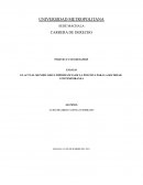EL ACTUAL SIGNIFICADO E IMPORTANCIA DE LA POLITICA PARA LA SOCIEDAD CONTEMPORANEA
