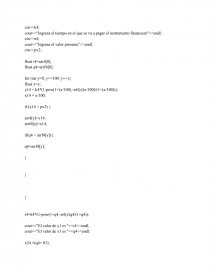 CALCULADORA FINANCIERA. Página 6