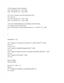 CALCULADORA FINANCIERA. Página 4