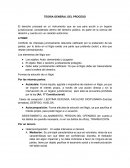TEORIA GENERAL DEL PROCESO. LITIGIO