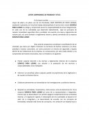 Formato carta compromiso etica y providad