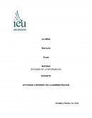 Internet en la administracion